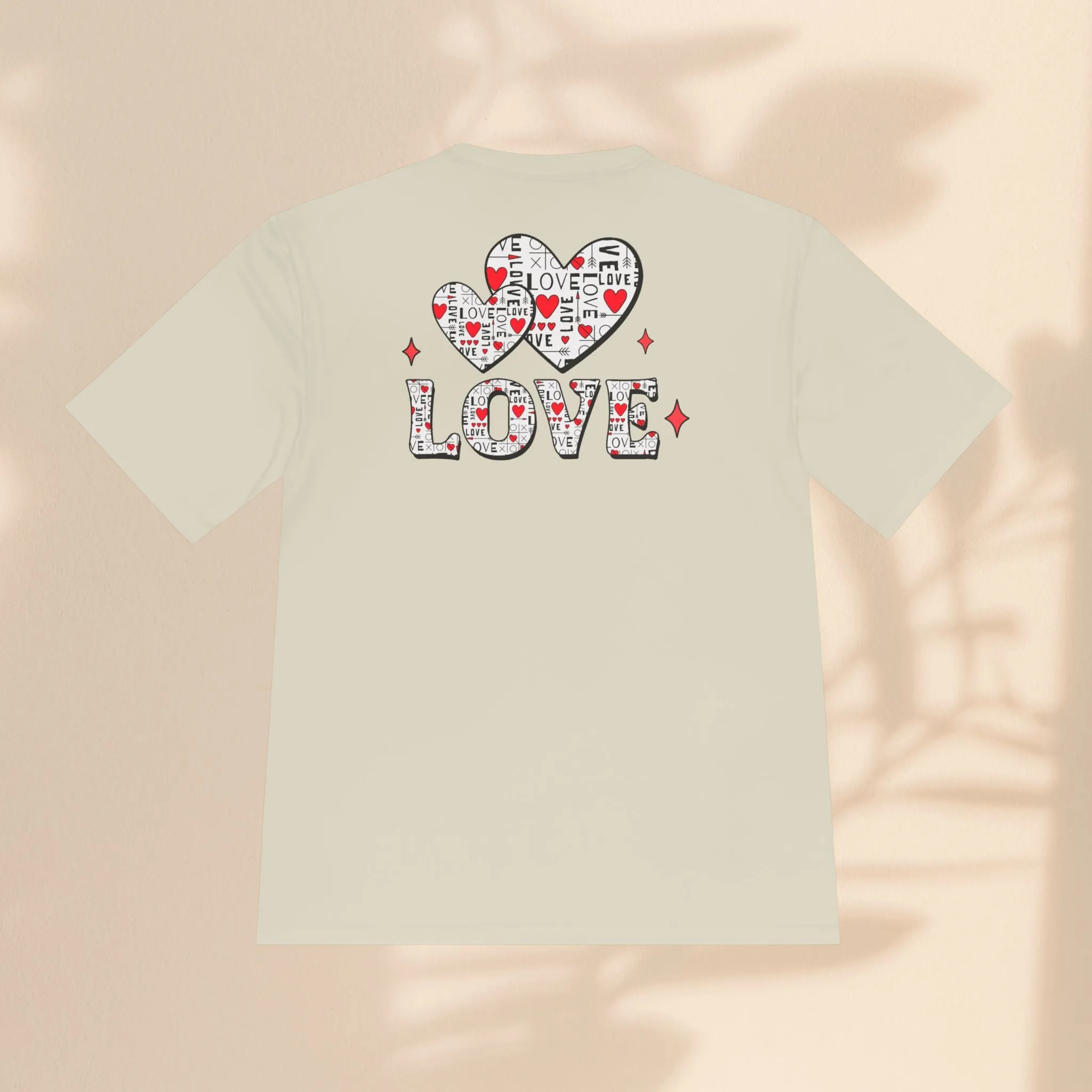 Unisex Moisture Wicking Tee - Love