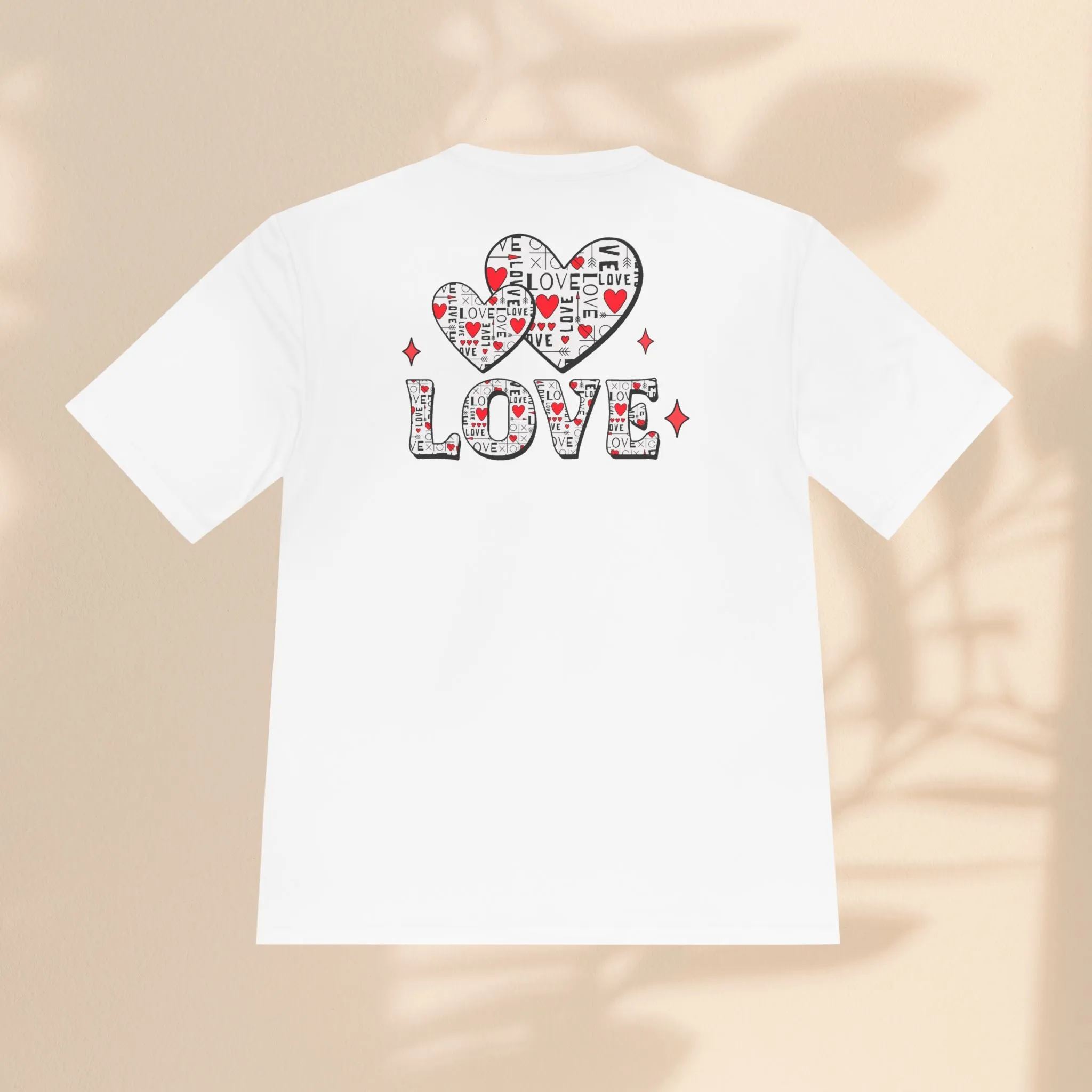 Unisex Moisture Wicking Tee - Love