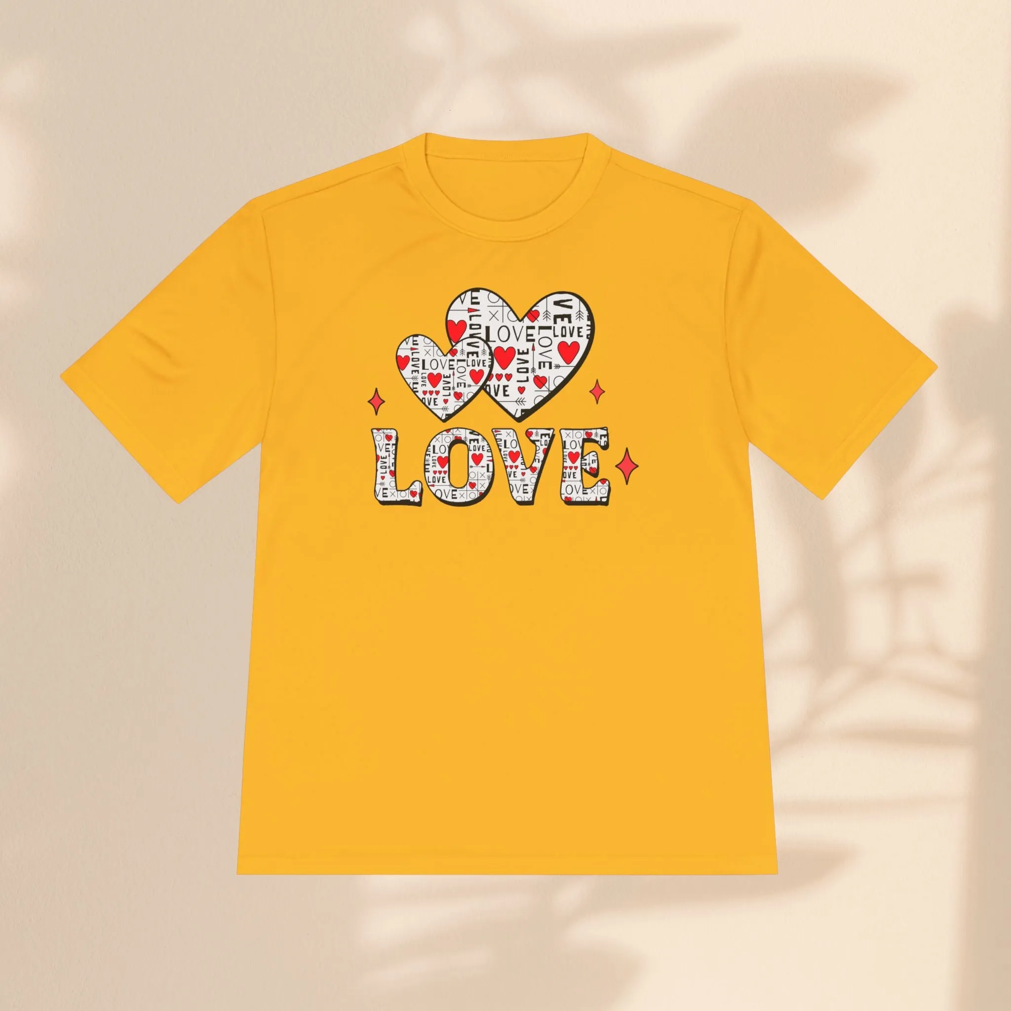 Unisex Moisture Wicking Tee - Love