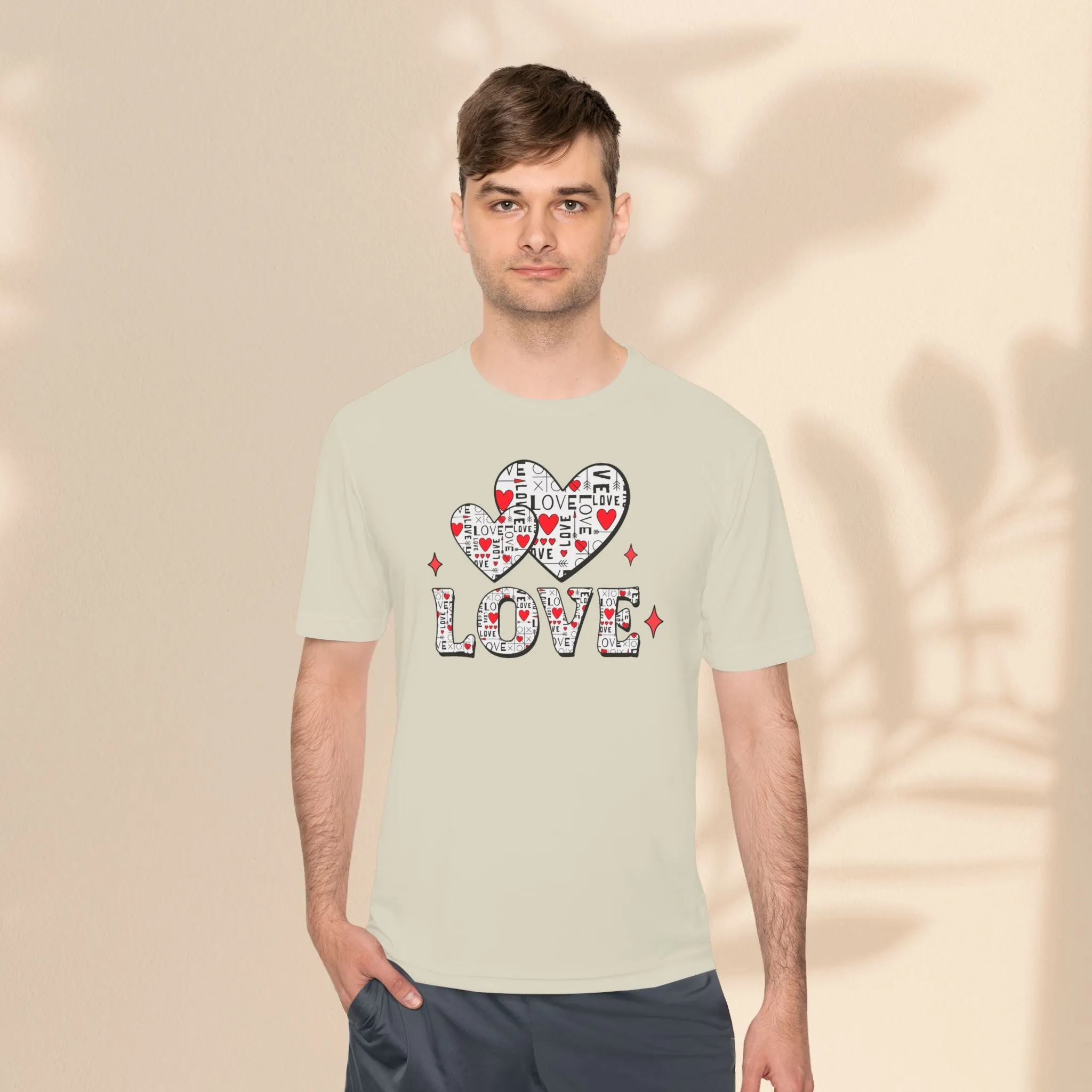 Unisex Moisture Wicking Tee - Love