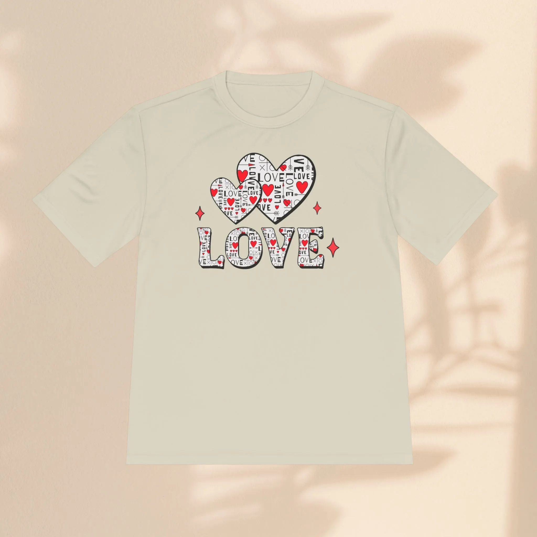 Unisex Moisture Wicking Tee - Love