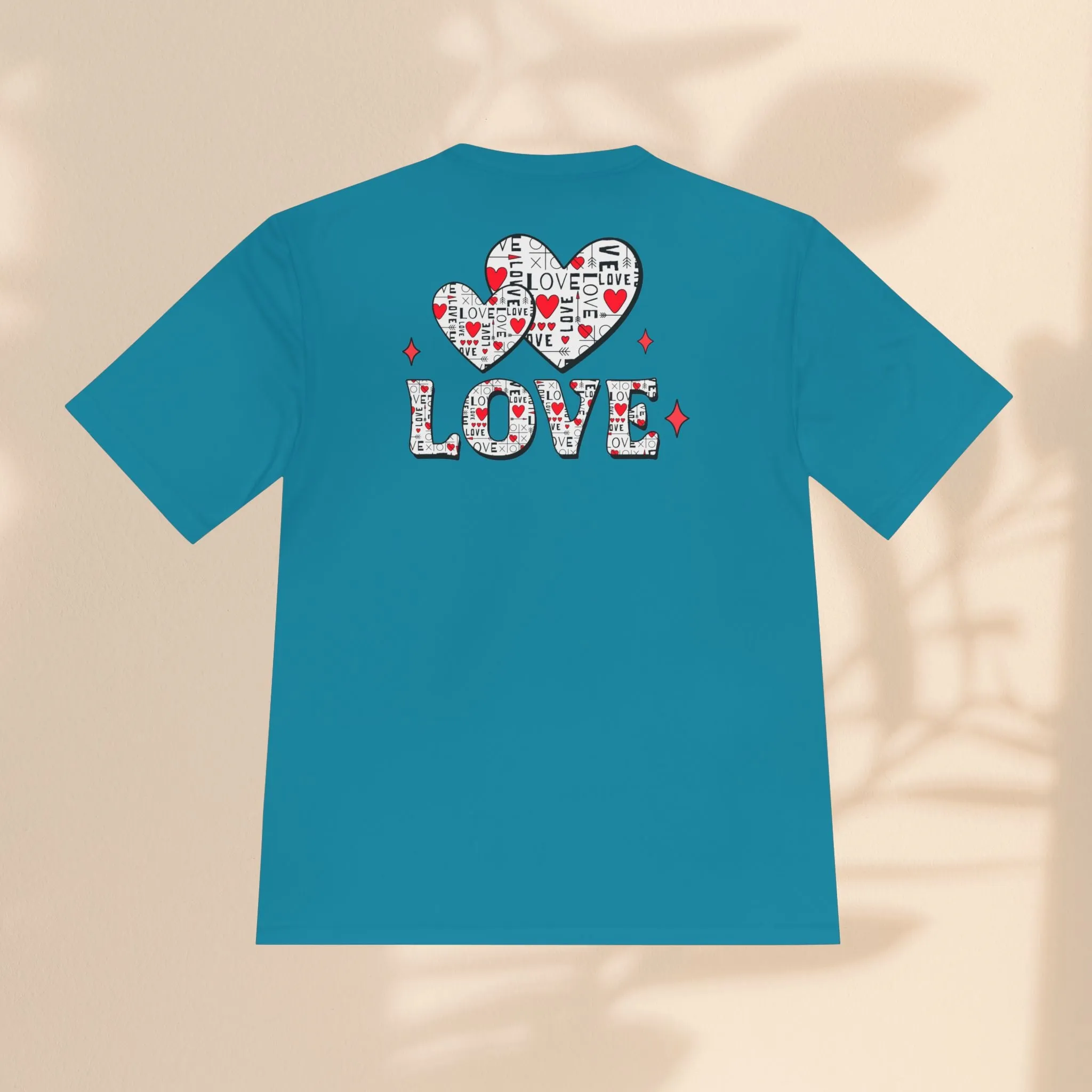 Unisex Moisture Wicking Tee - Love