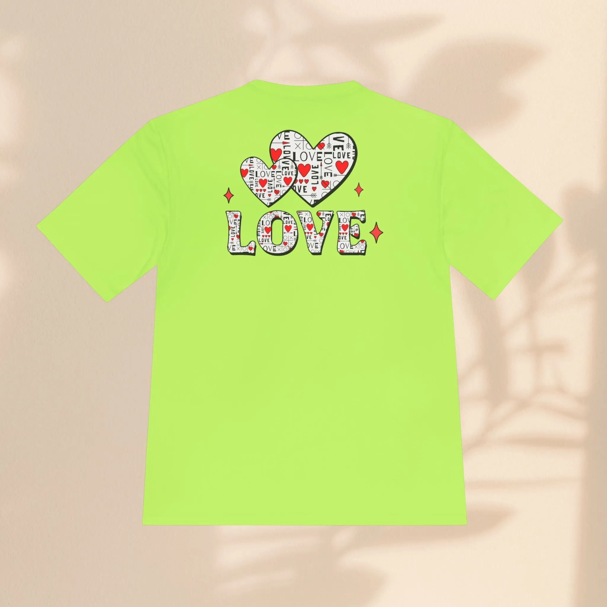 Unisex Moisture Wicking Tee - Love
