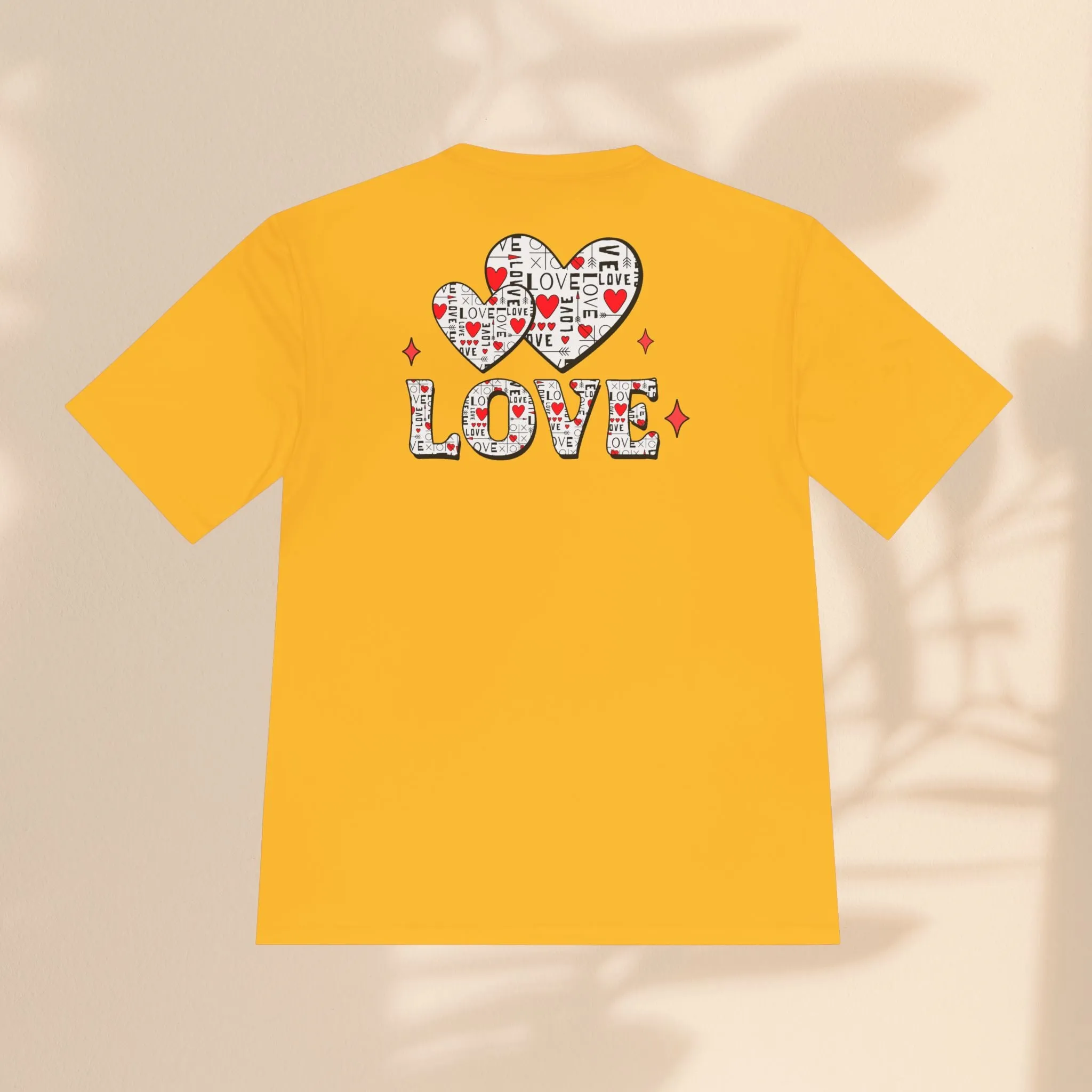 Unisex Moisture Wicking Tee - Love
