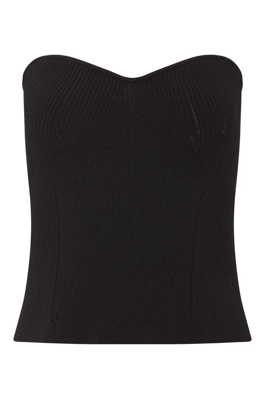 Valerina Knit Top - Black