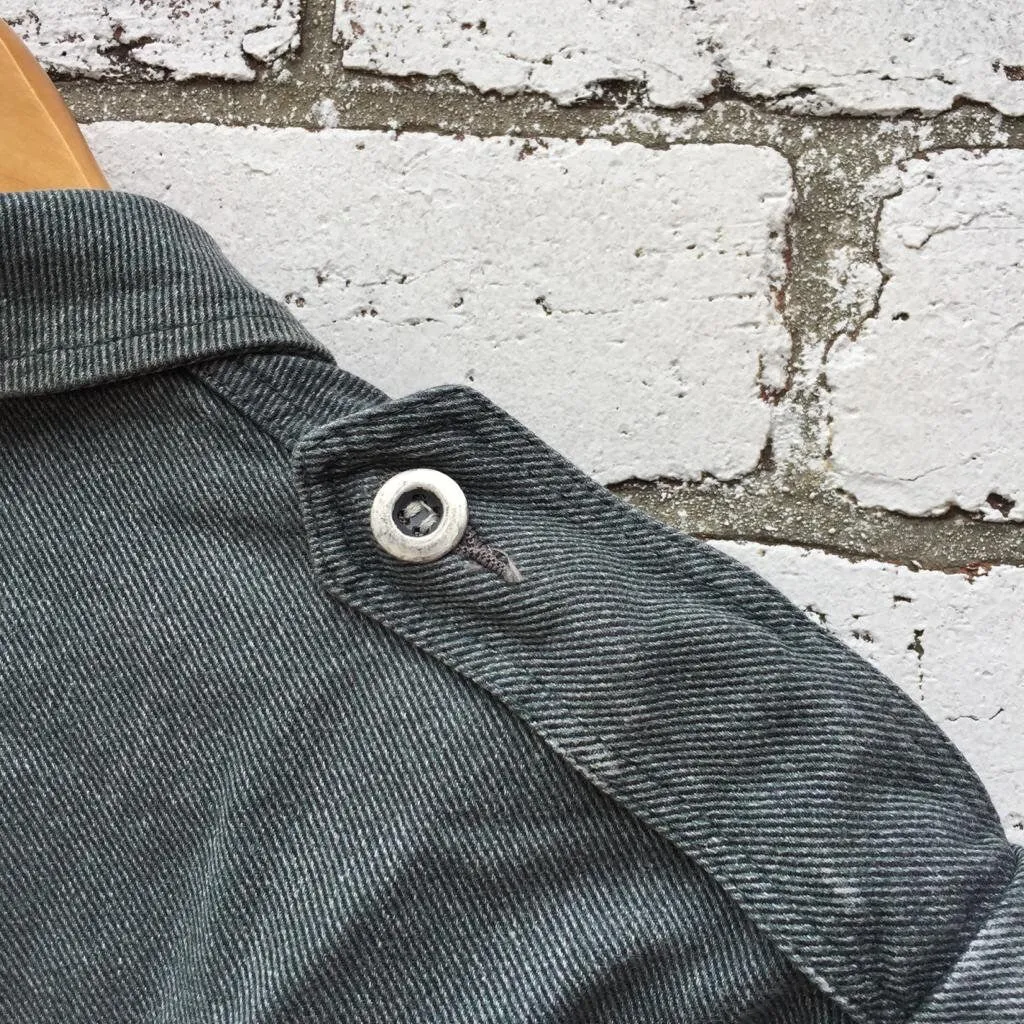 Vintage Salt & Pepper Thick Denim Jacket