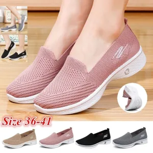 Women Fashion Shoes Flats Laides Breathable Loafers Casual sports shoes Walking Shoes Yoga Shoes  zapatos de mujer