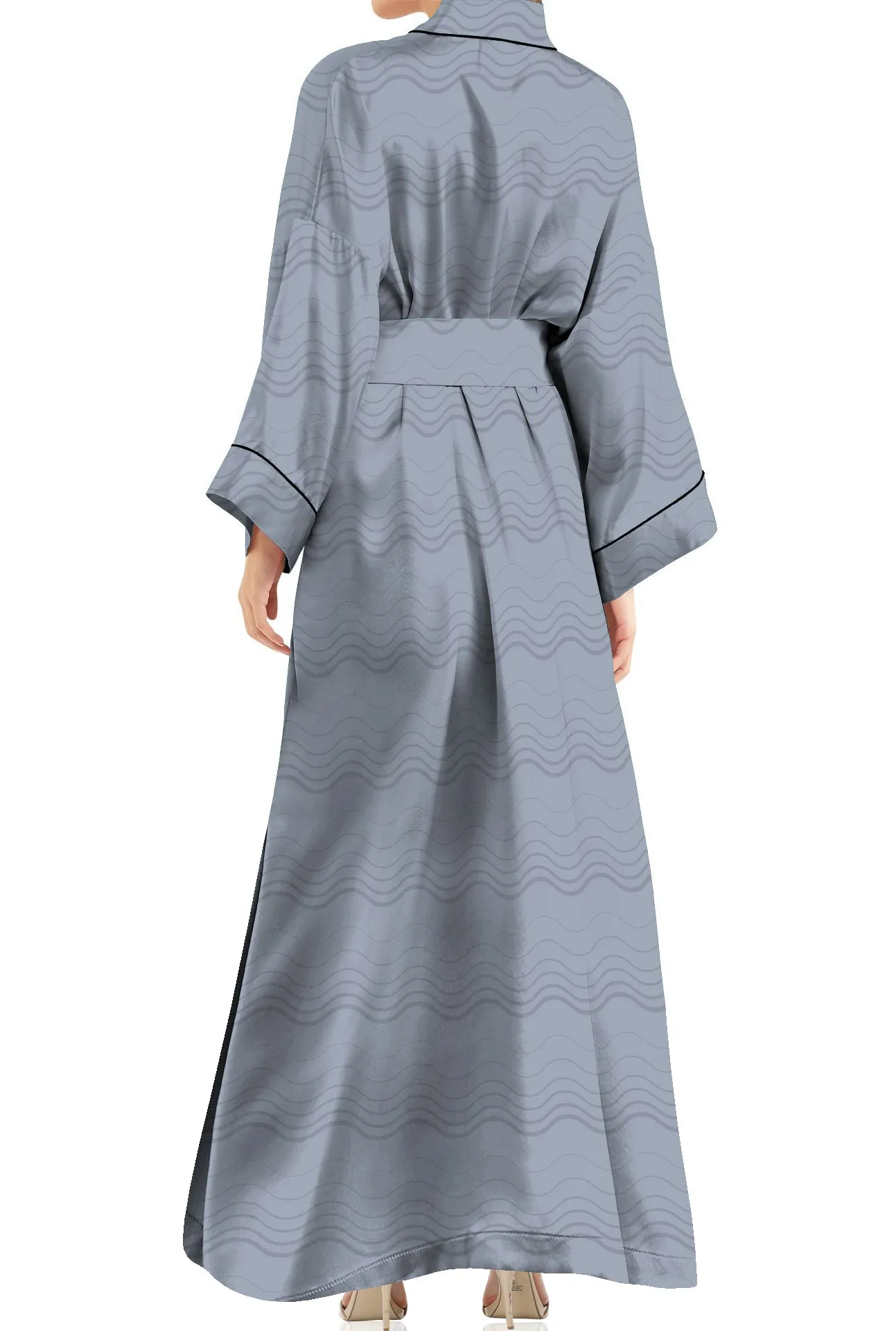 Womens Gray Robe