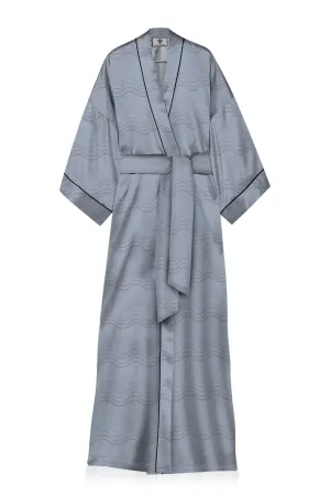 Womens Gray Robe