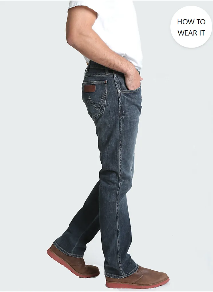 WRANGLER MENS RETRO SLIM FIT STRAIGHT LEG JEAN IN JEROME STYLE 88MWZJM
